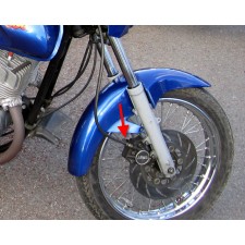 BRZDA - ČEPIČKA ODVZDUŠŇOVACÍHO ŠROUBU S ÚCHYTEM